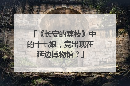 《长安的荔枝》中的十七娘，竟出现在延边博物馆？