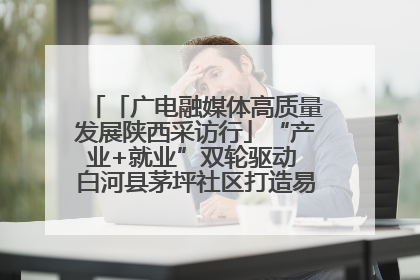 「广电融媒体高质量发展陕西采访行」“产业+就业”双轮驱动 白河县茅坪社区打造易地搬迁后扶新样本