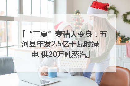 “三夏”麦秸大变身：五河县年发2.5亿千瓦时绿电 供20万吨蒸汽