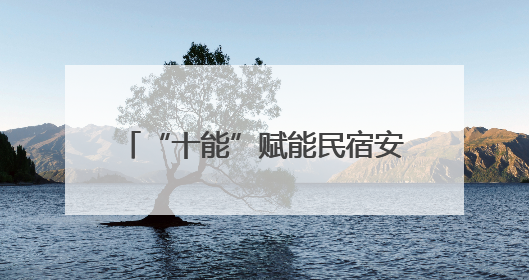 “十能”赋能民宿安全 杭州余杭四岭村织密旅游“防护网”