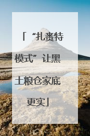 “扎赉特模式”让黑土粮仓家底更实