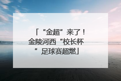 “金超”来了！金陵河西“校长杯”足球赛超燃
