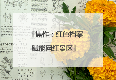 焦作：红色档案赋能网红景区