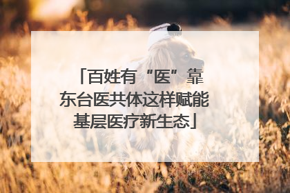 百姓有“医”靠 东台医共体这样赋能基层医疗新生态