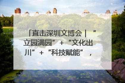 直击深圳文博会｜“立园满园”+“文化出川”+“科技赋能”，成都传媒发布三大文创领域合作清单