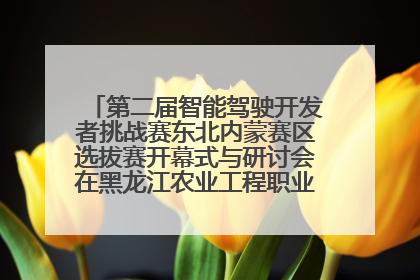 第二届智能驾驶开发者挑战赛东北内蒙赛区选拔赛开幕式与研讨会在黑龙江农业工程职业学院成功举行