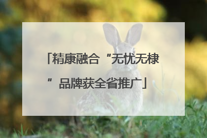精康融合“无忧无棣”品牌获全省推广