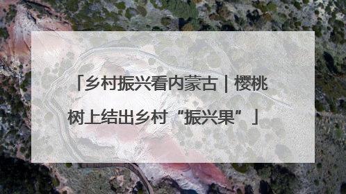 乡村振兴看内蒙古｜樱桃树上结出乡村“振兴果”
