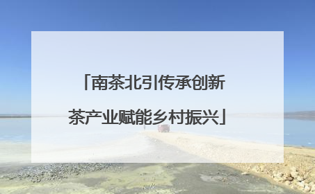 南茶北引传承创新 茶产业赋能乡村振兴