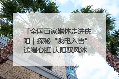 全国百家媒体走进庆阳｜探秘“陇电入鲁”送端心脏 庆阳驭风沐光点亮齐鲁万家