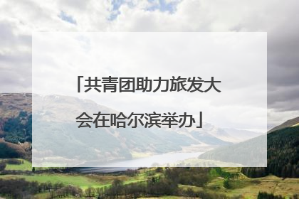 共青团助力旅发大会在哈尔滨举办