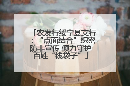 农发行绥宁县支行：“点面结合”织密防非宣传 倾力守护百姓“钱袋子”