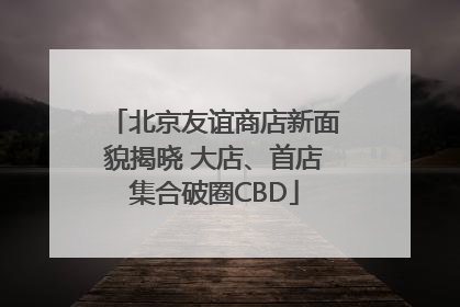 北京友谊商店新面貌揭晓 大店、首店集合破圈CBD