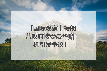 国际观察丨特朗普政府接受豪华赠机引发争议