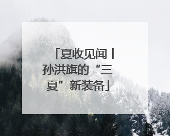 夏收见闻丨孙洪旗的“三夏”新装备