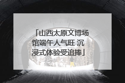 山西太原文博场馆端午人气旺 沉浸式体验受追捧