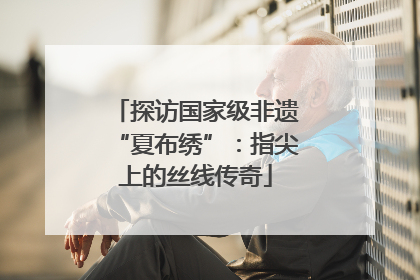 探访国家级非遗“夏布绣”：指尖上的丝线传奇