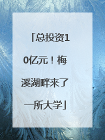 总投资10亿元！梅溪湖畔来了一所大学