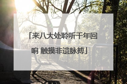 来八大处聆听千年回响 触摸非遗脉搏