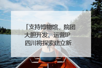支持博物馆、院团大胆开发、运营IP 四川将探索建立新的收入分配激励机制｜新闻发布最前线
