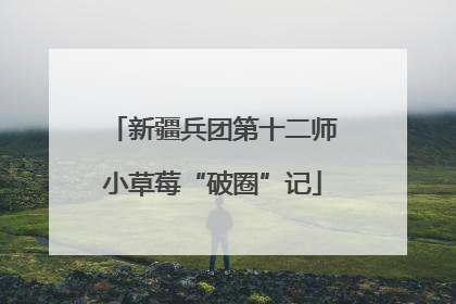 新疆兵团第十二师小草莓“破圈”记
