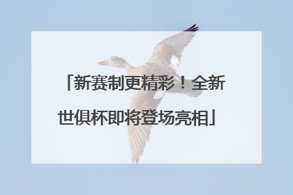 新赛制更精彩！全新世俱杯即将登场亮相