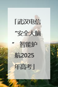 武汉电信“安全大脑” 智能护航2025年高考