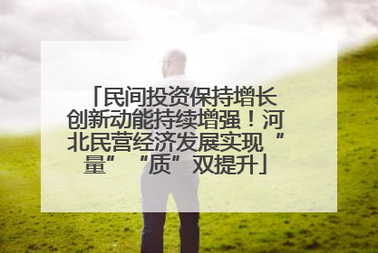 民间投资保持增长 创新动能持续增强！河北民营经济发展实现“量”“质”双提升