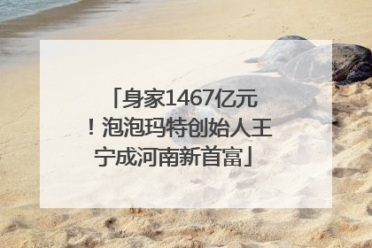 身家1467亿元！泡泡玛特创始人王宁成河南新首富