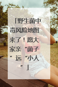 野生菌中毒风险地图来了！愿大家亲“菌子”远“小人”