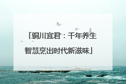 铜川宜君：千年养生智慧烹出时代新滋味