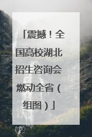 震撼！全国高校湖北招生咨询会燃动全省（组图）