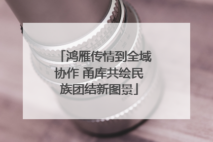 鸿雁传情到全域协作 甬库共绘民族团结新图景