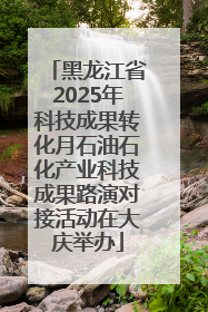 黑龙江省2025年科技成果转化月石油石化产业科技成果路演对接活动在大庆举办