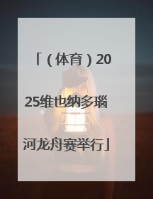 （体育）2025维也纳多瑙河龙舟赛举行